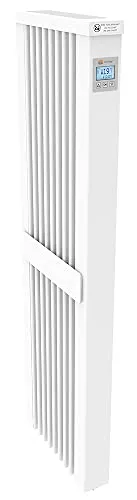 AeroFlow Elektroheizung SLIM TALL 1600 mit Schamottekern FlexiSmart-Displayregler elektrische Zusatzheizung, Nachtspeicher Ersatz, Elektroheizkörper-Heizgerät