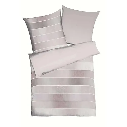 Kaeppel Mako-Satin Bettwäsche Timeless - Bettwäsche-Sets aus 100% Baumwolle, angenehm weich und pflegeleicht – ideal für erholsamen Schlaf und stilvolle Schlafzimmergestaltung.