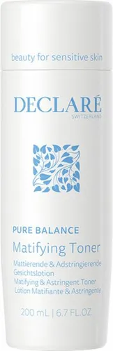 Declaré Pure Balance Matifying Toner 200 ml - Gesichtsreiniger für Misch- bis fettige Haut mit sofortigem Matt-Effekt. Klärt die Haut, verfeinert die Poren und beugt Unreinheiten vor - ideal für einen reinen, matten Teint.