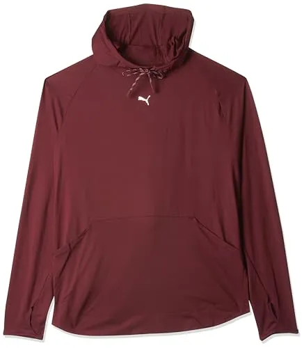 Puma Modest Hoodie ruby shimmer (96) L von PUMA