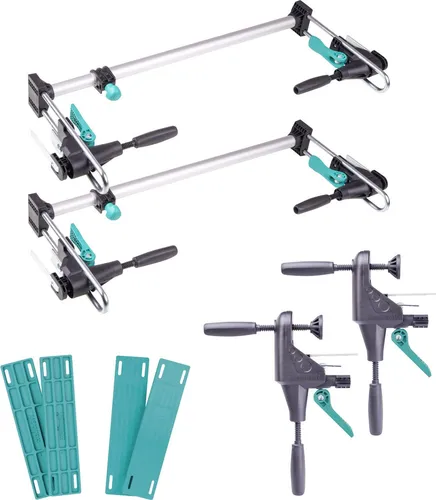 Wolfcraft Türfuttermontage-Set Pro 60 - 100 cm 8-teilig