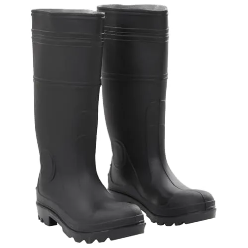 vidaXL Gummistiefel - Rutschfest und Wasserdicht - Herren Gummistiefel, ideal für regnerische Tage. Rutschfeste Sohle für optimalen Halt und PVC-Material für langanhaltende Wasserdichtigkeit.