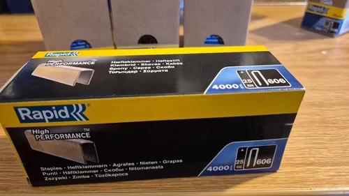 Tacker Klammern Rapid 25mm - 4000 Stck-   für Rapid R606  , Esco 200, J-170