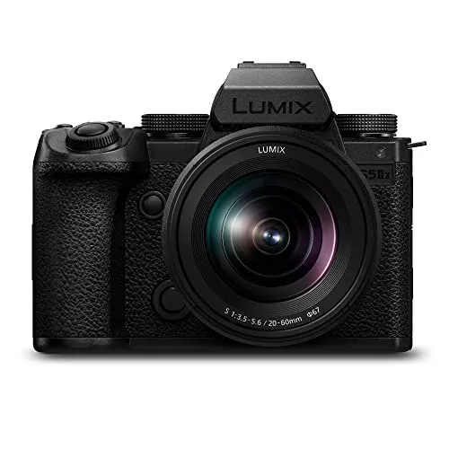 Panasonic Lumix DC-S5 IIX + 20-60mm f 3.5-5.6 - Kompakte Vollformat-Systemkamera, 5,8K Apple ProRes Video und 6,5 IBIS für scharfe Aufnahmen