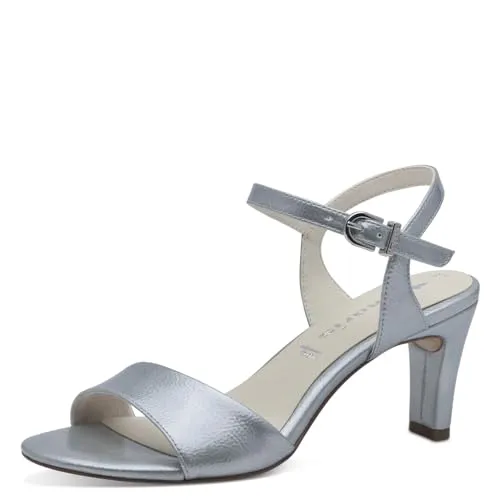 Tamaris Sandalette Damen Vegan Elegant blau, EU 41 von Tamaris