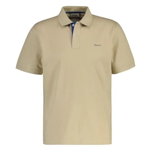 GANT REG Contrast Pique SS Polo – Stilvolles Herrenpolo - Elegantes Kurzarm-Polo mit Kontrastdetails, ideal für lässige und schicke Anlässe. Hochwertige Verarbeitung für hohen Tragekomfort.