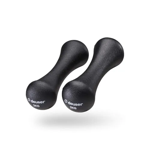 Deuser NEOPREN KURZHANTELN 2er Set (2,0 Kg