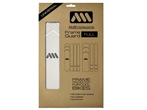 All Mountain Style Rahmen-Schutzaufkleber Full Clear/Silver