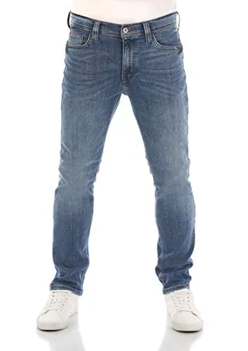 MUSTANG Jeans Herren Stretch Slim Fit Vegas Jeanshose - Modische Jeans im Slim Fit für Männer, aus hochwertigem Baumwoll-Mischgewebe mit Stretch-Anteil für optimale Bewegungsfreiheit. Ideal für Alltag und Freizeit.