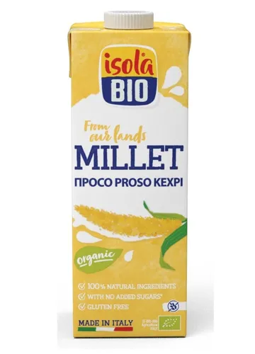 ISOLA BIO Glutenfreies Mungbohnen-Getränk BIO 1 l von Isola Bio