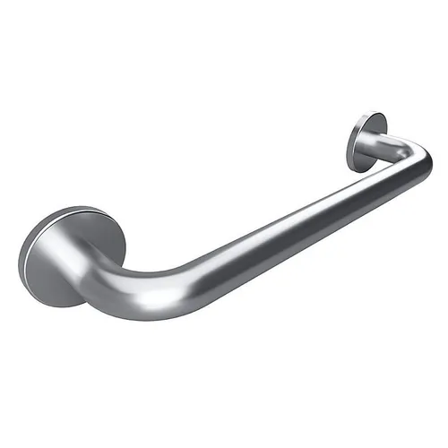 BELP Haltegriff Edelstahl gebürstet mit Abdeckung für Bad & WC - Robuster Haltegriff aus gebürstetem Edelstahl, ideal für Sicherheit und Komfort in Bad & WC, mit einer Traglast von bis zu 120 kg.