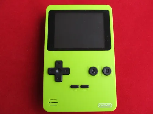 Spielekonsole Handheld Retro Gamer Gameboy QSS  Konsole 240 Spiele  8 Bit grün