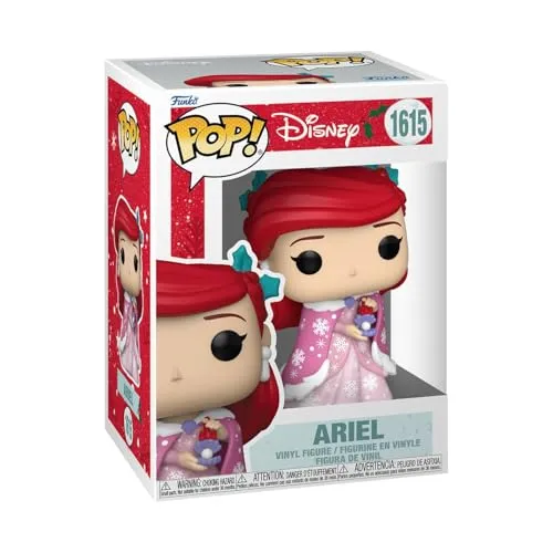 Funko Pop! Disney: Princess Holiday - Ariel - Disney Prinzessinnen - Vinyl-Sammelfigur - Geschenkidee - Offizielle Handelswaren - Spielzeug Für Kinder und Erwachsene
