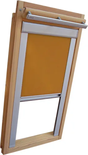Verdunkelungsrollo THERMO Alu für VELUX Dachfenster GGL/GPL - 310 oder M10 - Gelb