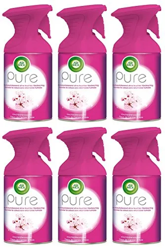Air Wick Pure Kirschblütenzauber Vorteilspack Premium Duftspray Raumduft 1,5l (6 x 250ml)