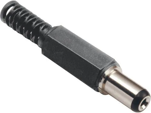 Produktbild BKL Electronic 072110 Niedervolt-Steckverbinder Stecker, gerade 5.5mm 2.1mm 1St.