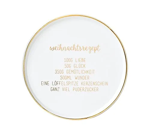 Räder Teller Weihnachtsrezept 14 cm von Räder