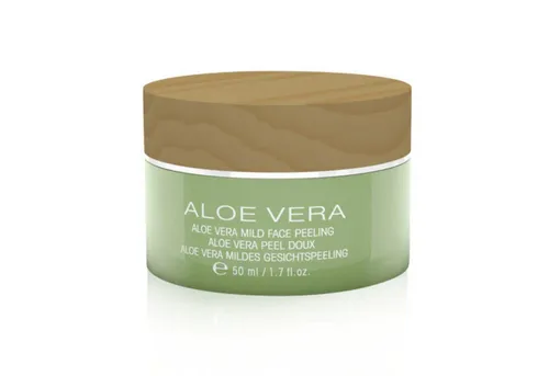 k-hometrends Gesichtspeeling Aloe Vera - Sanfte feuchtigkeitsspendende Reinigung - Gesichtspeeling mit Aloe Vera für trockene Haut, das sanft von abgestorbenen Hautzellen befreit und gleichzeitig Feuchtigkeit spendet. Ideal für eine klare, strahlende Haut.