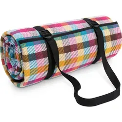 Picknickdecke XXL Wasserdicht mit Tragegriff 150x200cm