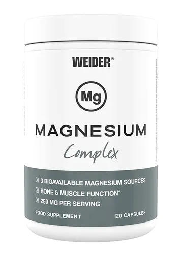 Weider Magnesium Complex 120 Kapseln (219,67EUR/1000g)