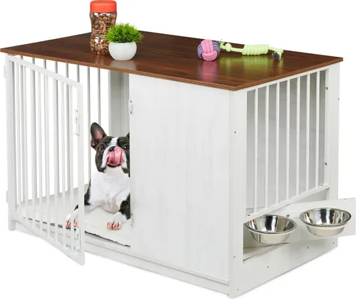 Hundekäfig Hundebox für drinnen – stilvolles Hundehaus