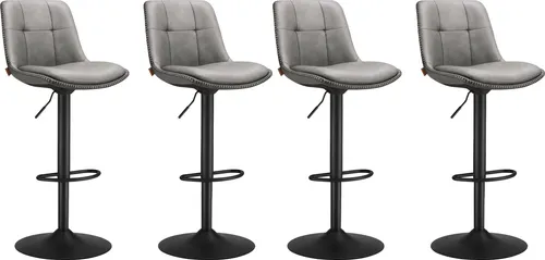 VASAGLE Barhocker 4er Set