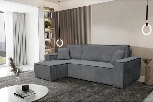 Best for Home Ecksofa Best For Home Ecksofa mit Schlaf- und Bettkasten – L-Sofa
