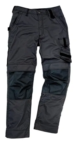 Excess Arbeitshose Champ Größe 58 schwarz - Robuste Arbeitshose in Größe 58, ideal für den professionellen Einsatz mit verstärkten Nähten und praktischen Taschen.