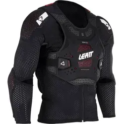 Leatt ReaFlex Protektorenjacke - Schwarz - XL - Schutzjacke mit modularen Protektoren für Schultern, Ellenbogen, Brust und Rücken. Flexibles ReaFlex-Material bietet hohen Komfort und Belüftung, ideal für Motorradfahrer, die Sicherheit und Bewegungsfreiheit suchen.