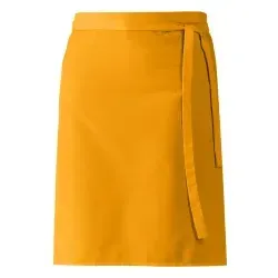 Leiber Vorbinder Schürze, ca. 60 x 80 cm, unisex 11/262/81 , Farbe: mango, Größe 34