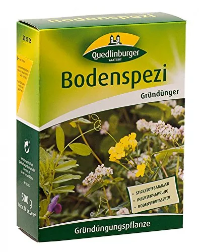 Quedlinburger 206106 Bodenspezi-Gründüngungsmischung 500 g