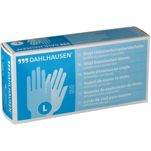 Produktbild Vinyl Handschuhe ungepudert Grösse L