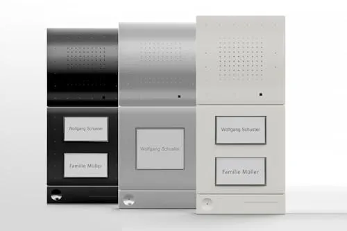 DOORLINE 150805 Classic Weiterentwicklung der T01/02. Macht TK-Anlage/Router zur Türsprechanlage, erweiterbar zur Video-Sprechanlage, Anthrazit