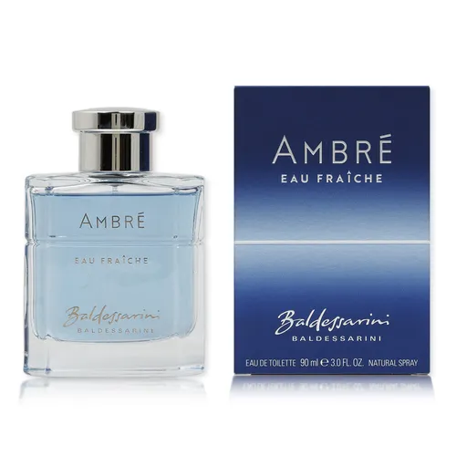 Baldessarini Ambre Eau Fraiche Eau de Toilette 90 ml - Herrendüfte, erfrischender Duft mit Bergamotte und Wassermelone, ideal für den modernen Mann, perfekt für tägliche Anwendung und besondere Anlässe.