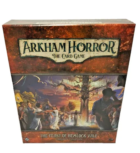 Arkham Horror-LCG Feast of Hemlock Vale- Englich -Tabletop-Neu OVP 2.Wahl #