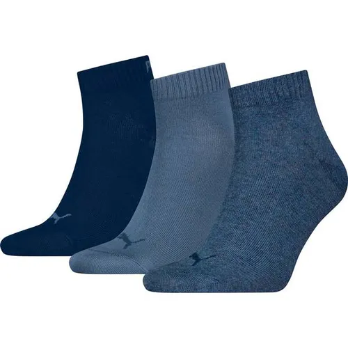 PUMA Herren Socken UNISEX QUARTER PLAIN 3P