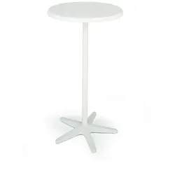 BEST 26587000 Stehtisch Duo rund 70 cm, weiß in weiß von Best
