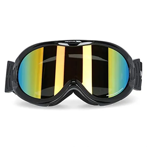 Trespass Unisex Diligent Sport Skibrille (Einheitsgröße) (Schwarz)
