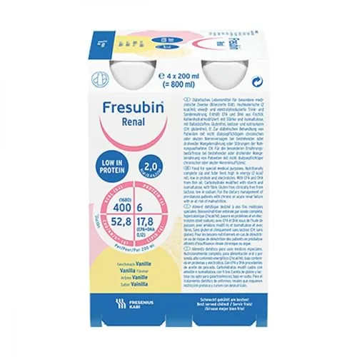 Fresubin renal Vanille Easy Drink 24X200 ml