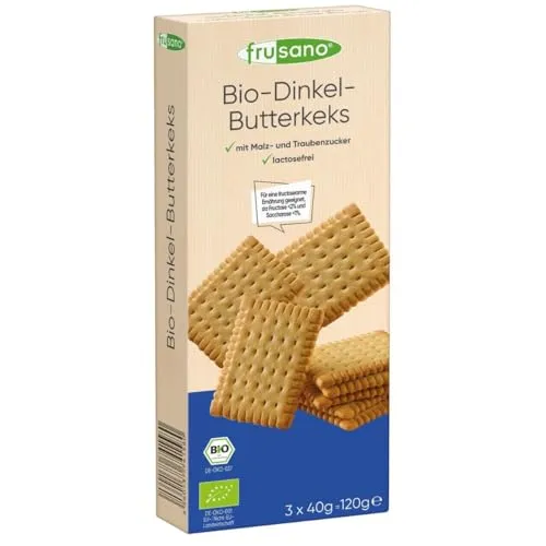 Frusano Dinkel Butterkeks, 120 g
