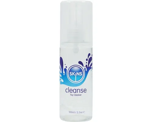 Produktbild Skins Cleanse Toy-Reiniger (Flasche mit 100ml, [1-St. hygienisch & einfach effektives Spray zur Reinigung von Erotikspielzeug)