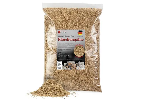 Moritz Räucherbox 15kg Räucherspäne Buche fein