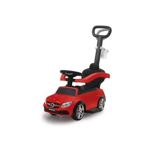 Jamara Rutscher Mercedes-AMG C 63 Rot - Spielzeug für kleine Rennfahrer - Kinderfahrzeuge: Robuster Rutscher im sportlichen Design für viel Spaß und Bewegung im Freien.