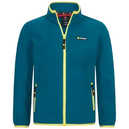 Höhenhorn Leggon Kinder Fleece Jacke Türkis/Grün Gr. 140