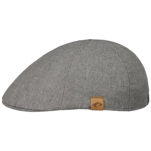 CHILLOUTS Shelton Hat - Herren Flat Cap aus 100% Baumwolle, grau - Schirmmütze für Herren im klassischen Design, ideal für jeden Anlass. Hergestellt aus 100% Baumwolle für besten Tragekomfort und Atmungsaktivität.