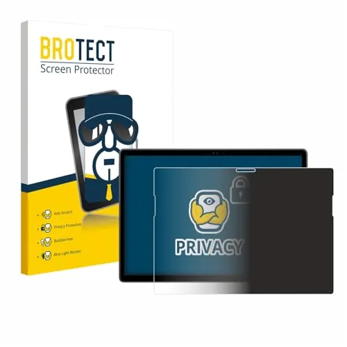 BROTECT Anti-Spy Blickschutzfolie für Dell Latitude 7350 Detachable Privacy Screen Protector [Displayschutz-Folie, Sichtschutz, Blaulichtfilter]