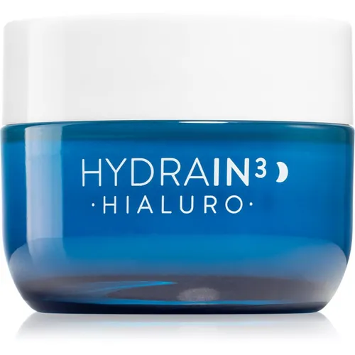 Dermedic Hydrain3 Hialuro verjüngende Nachtcreme gegen Falten 50 ml