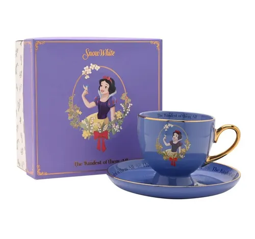 Disney Tasse Schneewittchen Kaffeetasse Tee + Untersetzer Disney Store