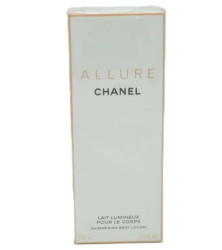 Chanel Allure Shimmering Body Lotion 100ml - Damen Body Lotion mit schimmerndem Effekt, spendet Feuchtigkeit und verleiht der Haut einen strahlenden Glanz.