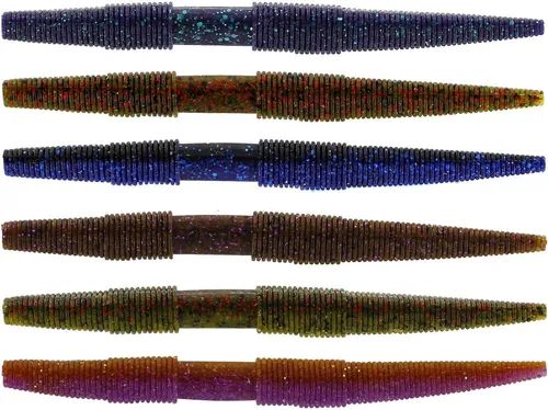 Westin Stick Worm 12,5cm 10g - 5 Gummiwürmer, Farbe:Junebug